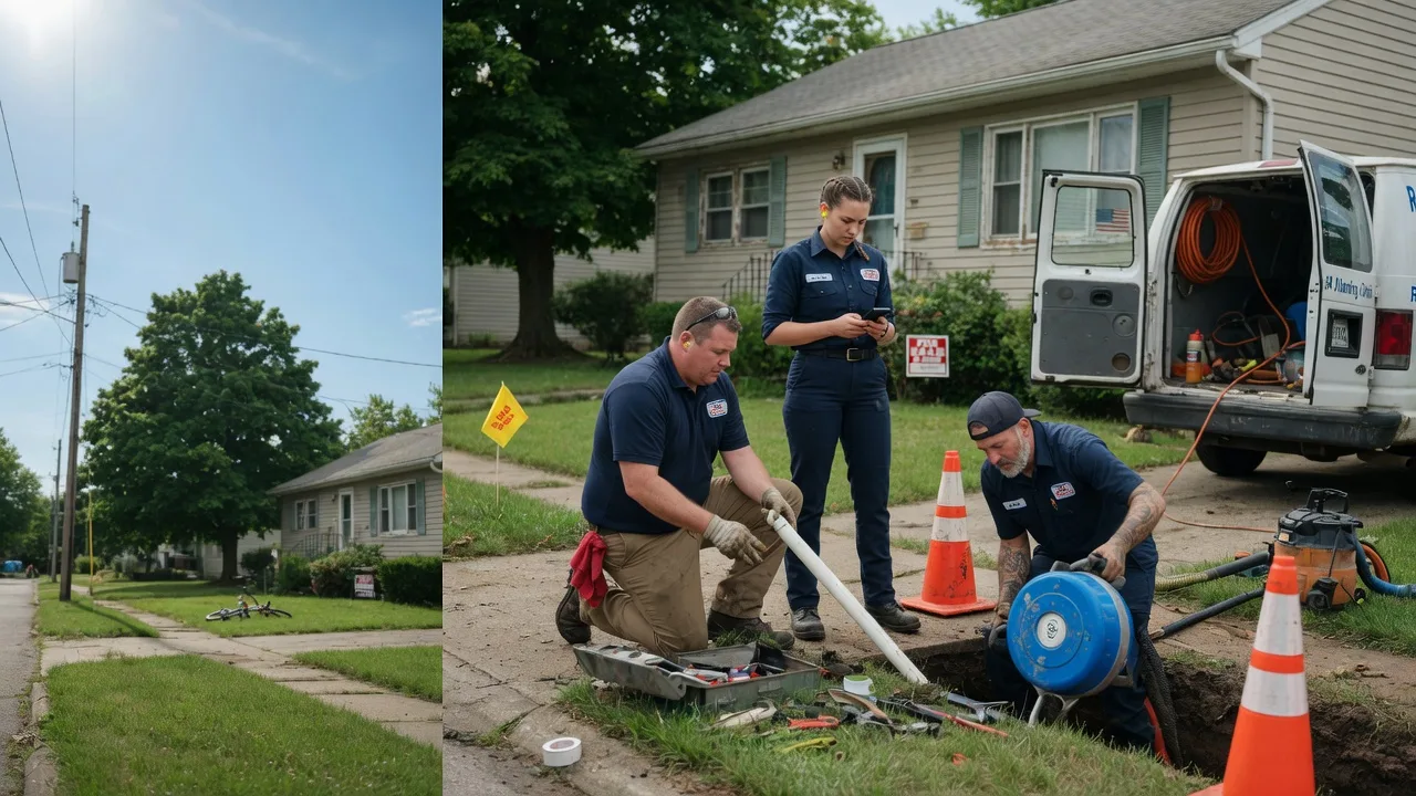 Sewer Line Repair in South Lebanon, OH near me